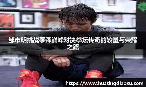 邹市明挑战泰森巅峰对决拳坛传奇的较量与荣耀之路
